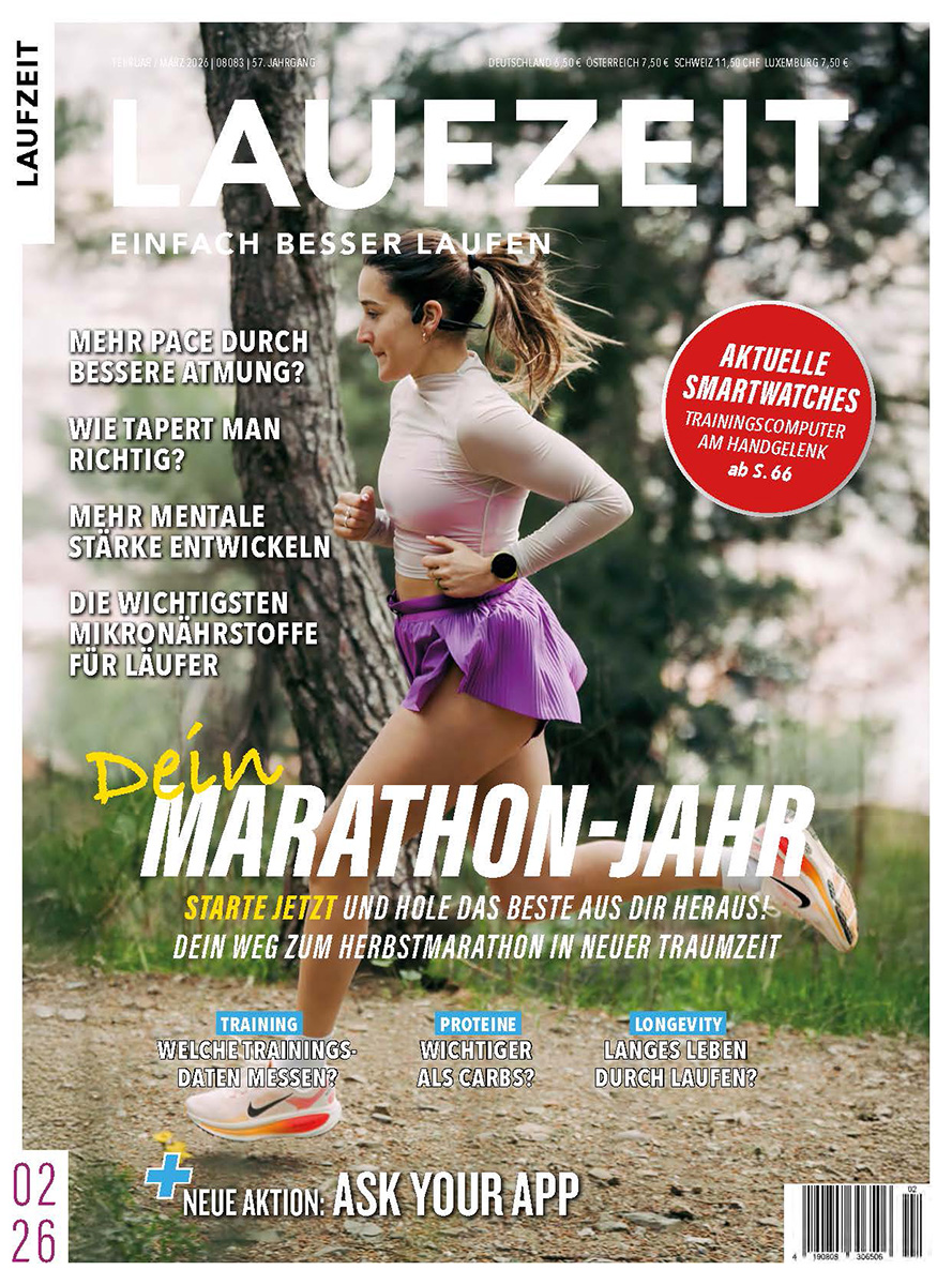 Cover LAUFZEIT Ausgabe 2/2026