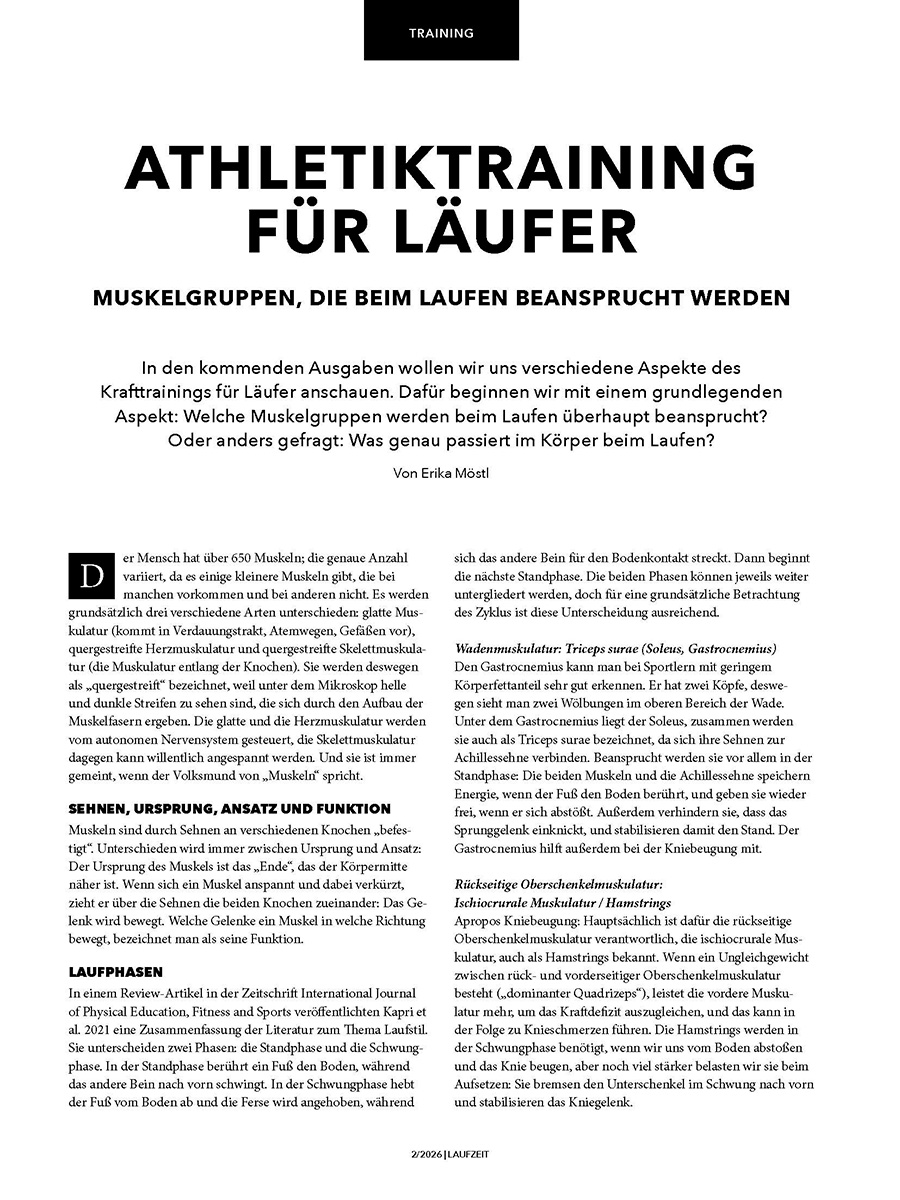 Artikel in LAUFZEIT Ausgabe 2/2026
